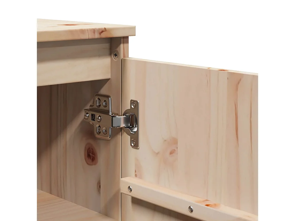 Buffet 60x36x84 cm bois de pin massif