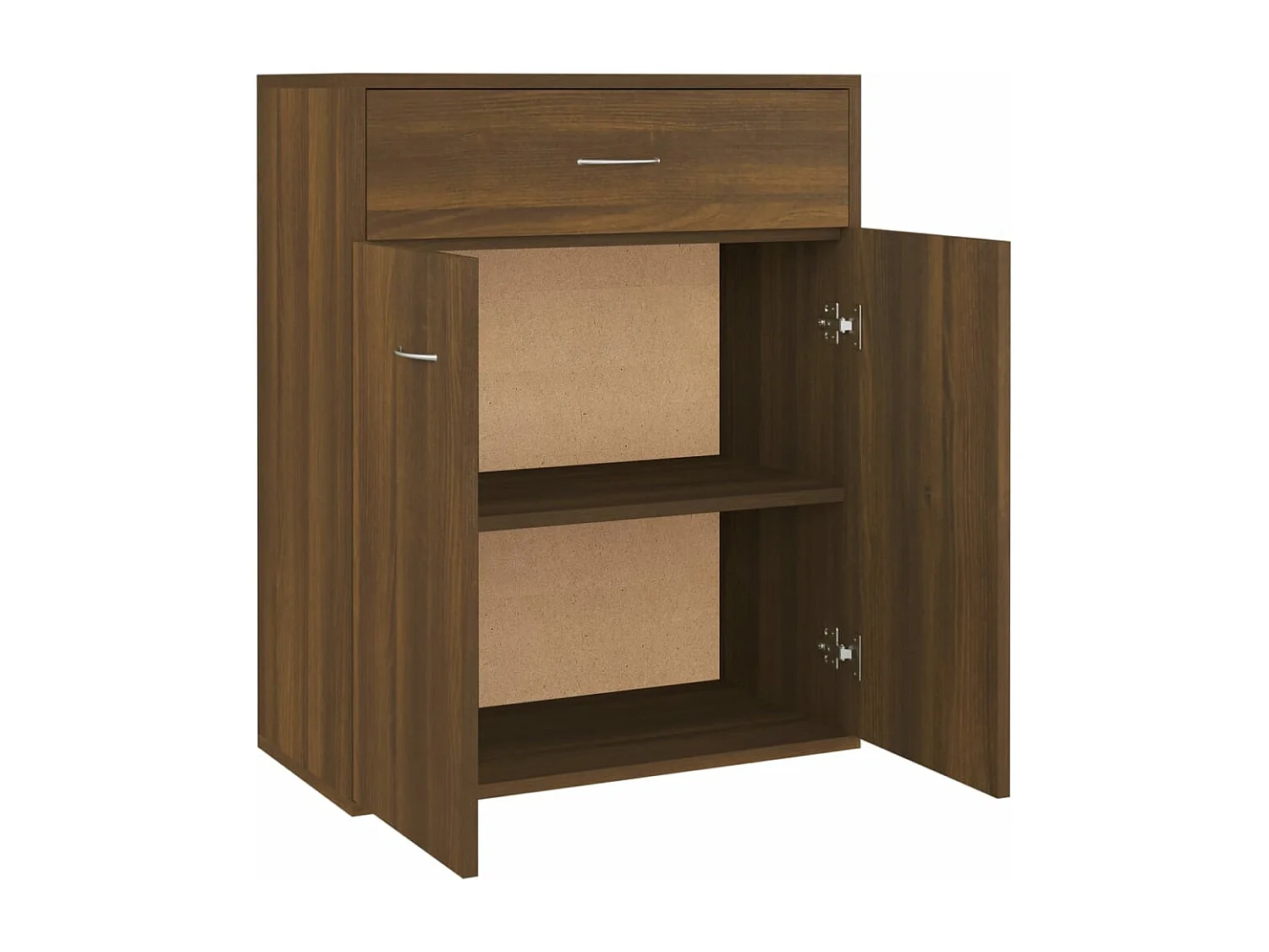 Buffet Chêne marron 60x30x75 cm Bois d'ingénierie