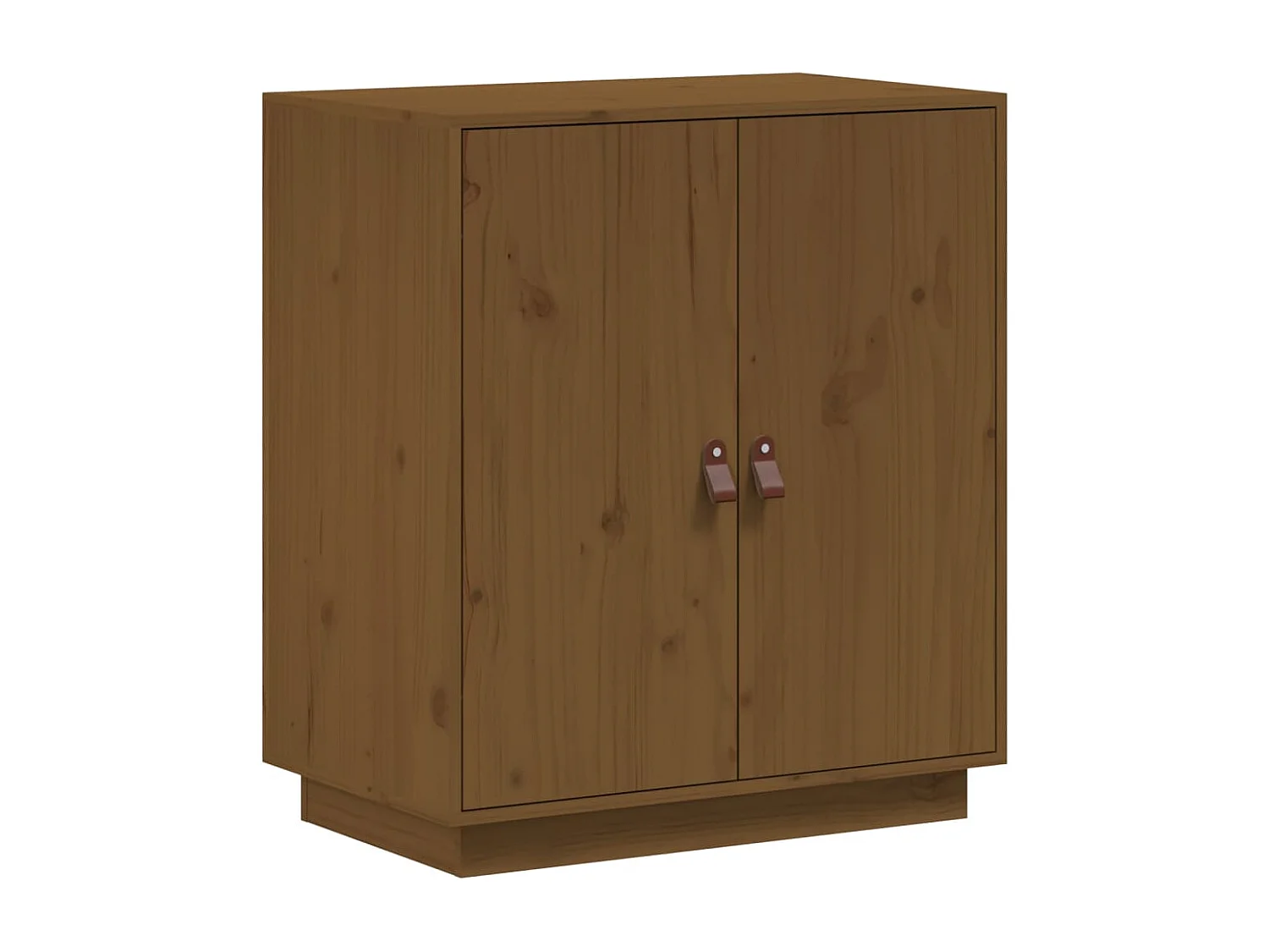 Dressoir 65,5x40x75 cm massief grenenhout honingbruin