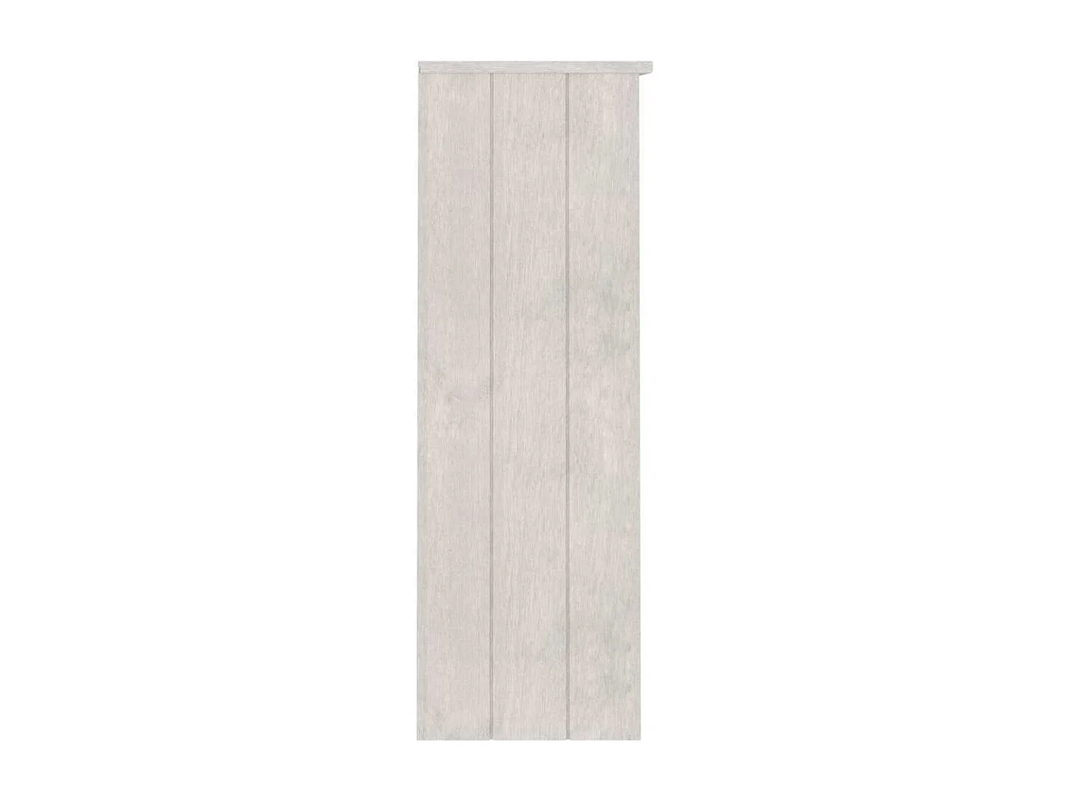 Dessus de buffet HAMAR Blanc 85x35x100 cm Bois de pin massif