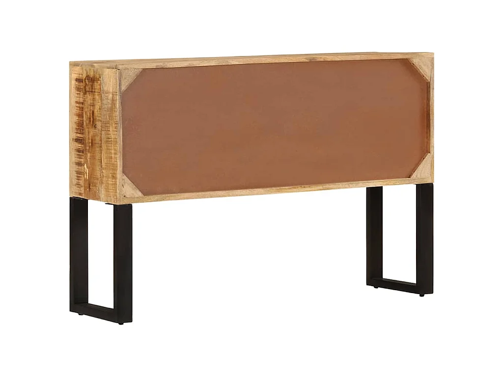 Buffet 110x30x74 cm Bois de manguier brut