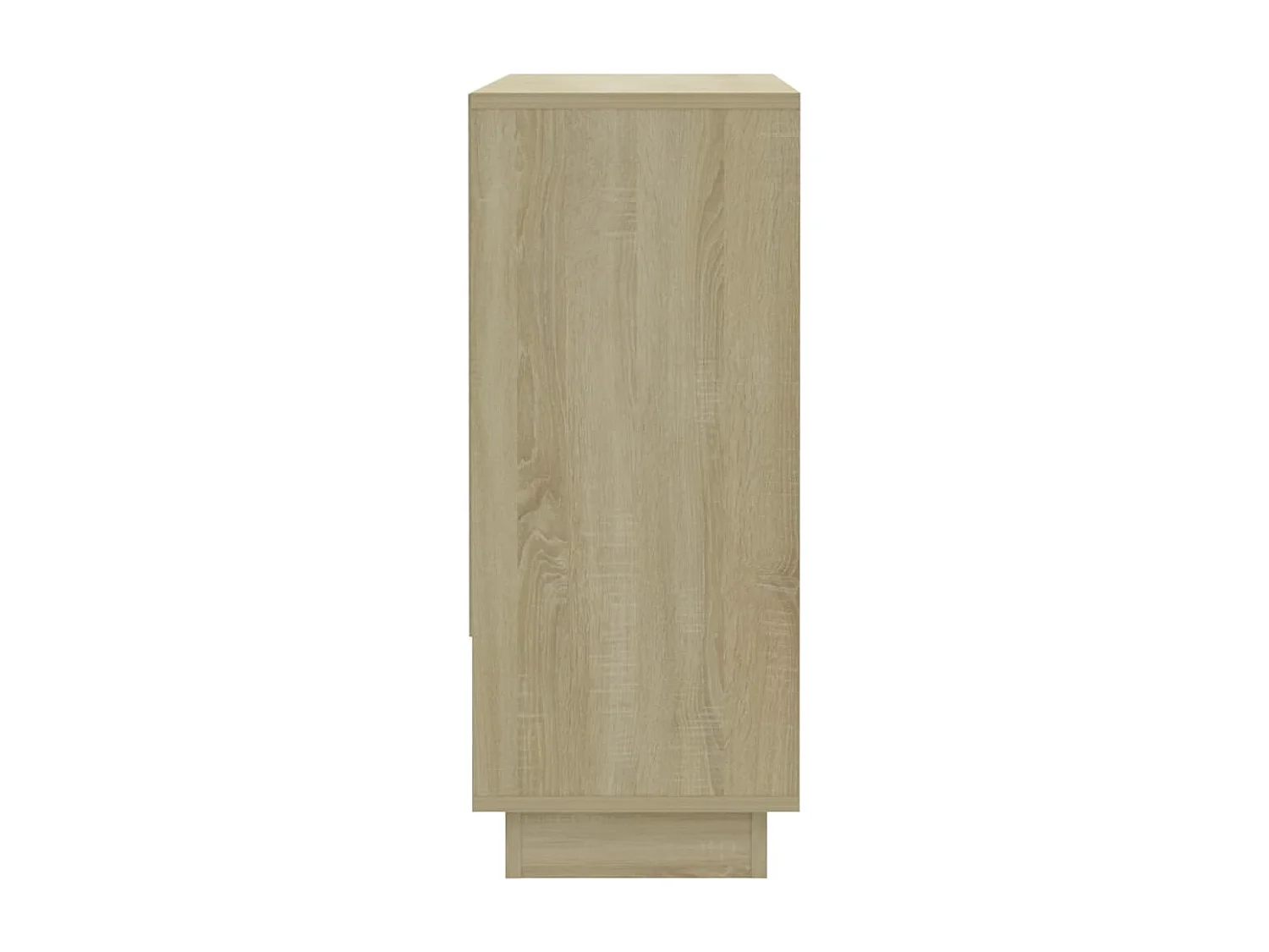Aparador de madera contrachapada roble Sonoma 97x31x75 cm