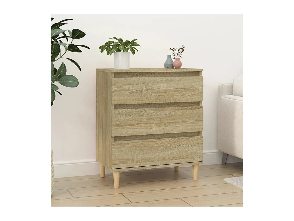 Sideboard Sonoma-Eiche 60x35x70 cm Holzwerkstoff