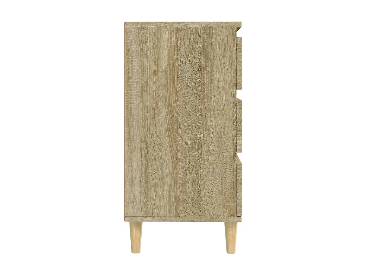 Dressoir 60x35x70 cm bewerkt hout sonoma eikenkleurig