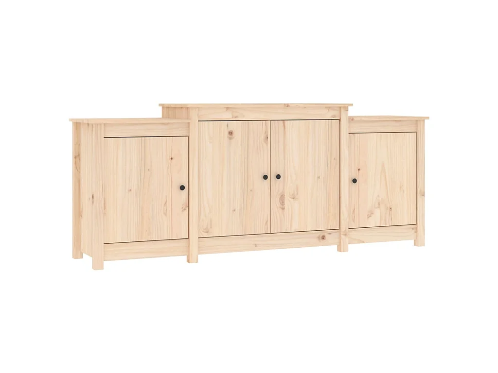 Credenza 164x37x68 cm in Legno Massello di Pino