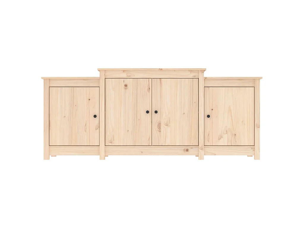 Credenza 164x37x68 cm in Legno Massello di Pino