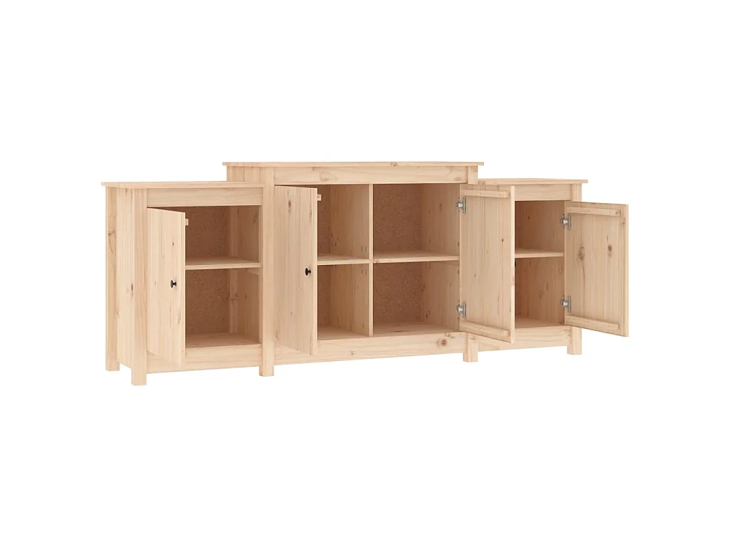 Credenza 164x37x68 cm in Legno Massello di Pino