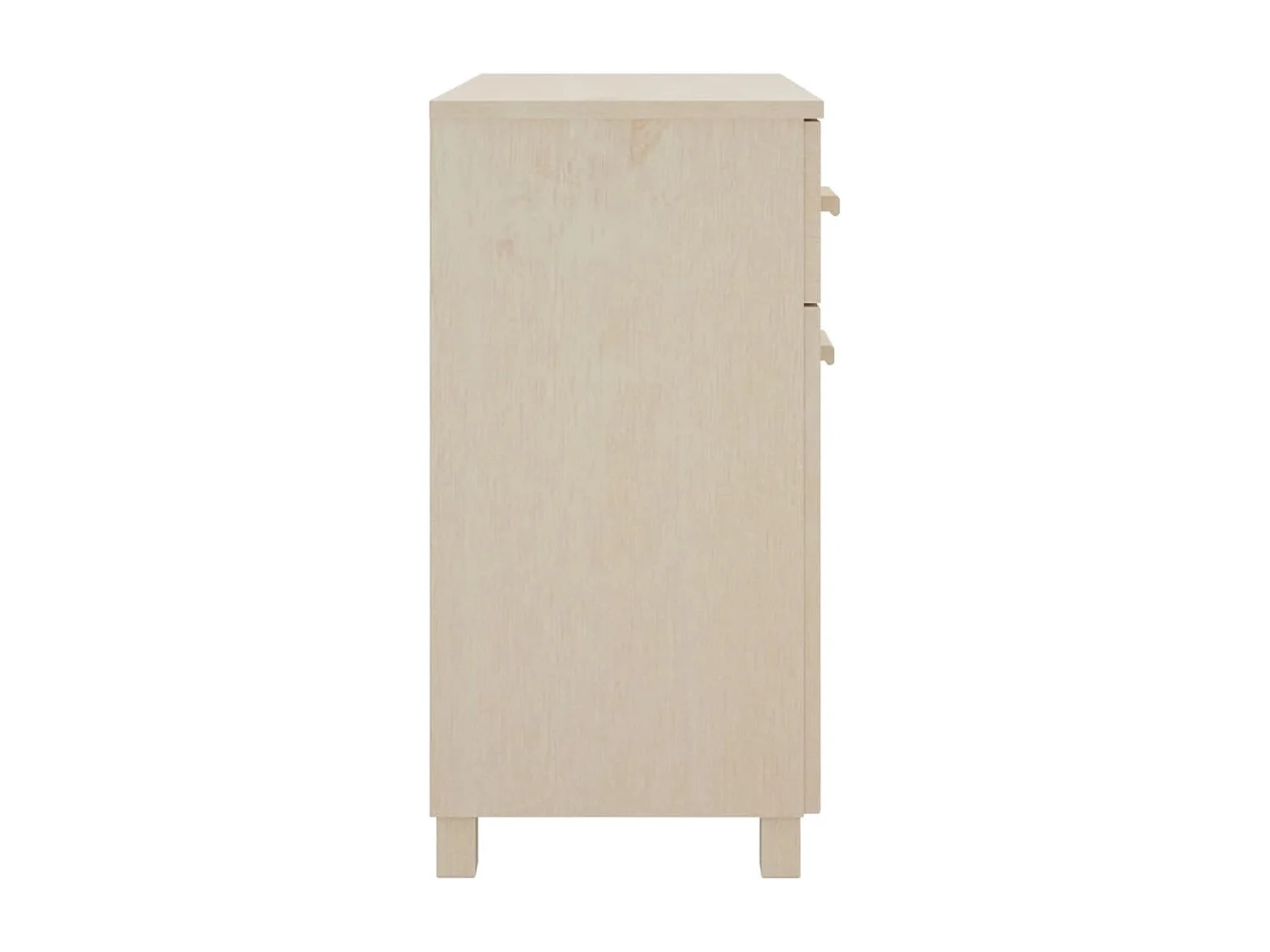 Buffet HAMAR Marron miel 79x40x80 cm Bois massif de pin