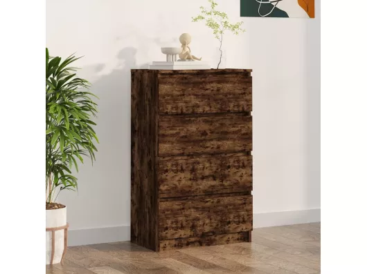 Kauf Unique Sideboard Räuchereiche 60x35x98,5 cm Holzwerkstoff