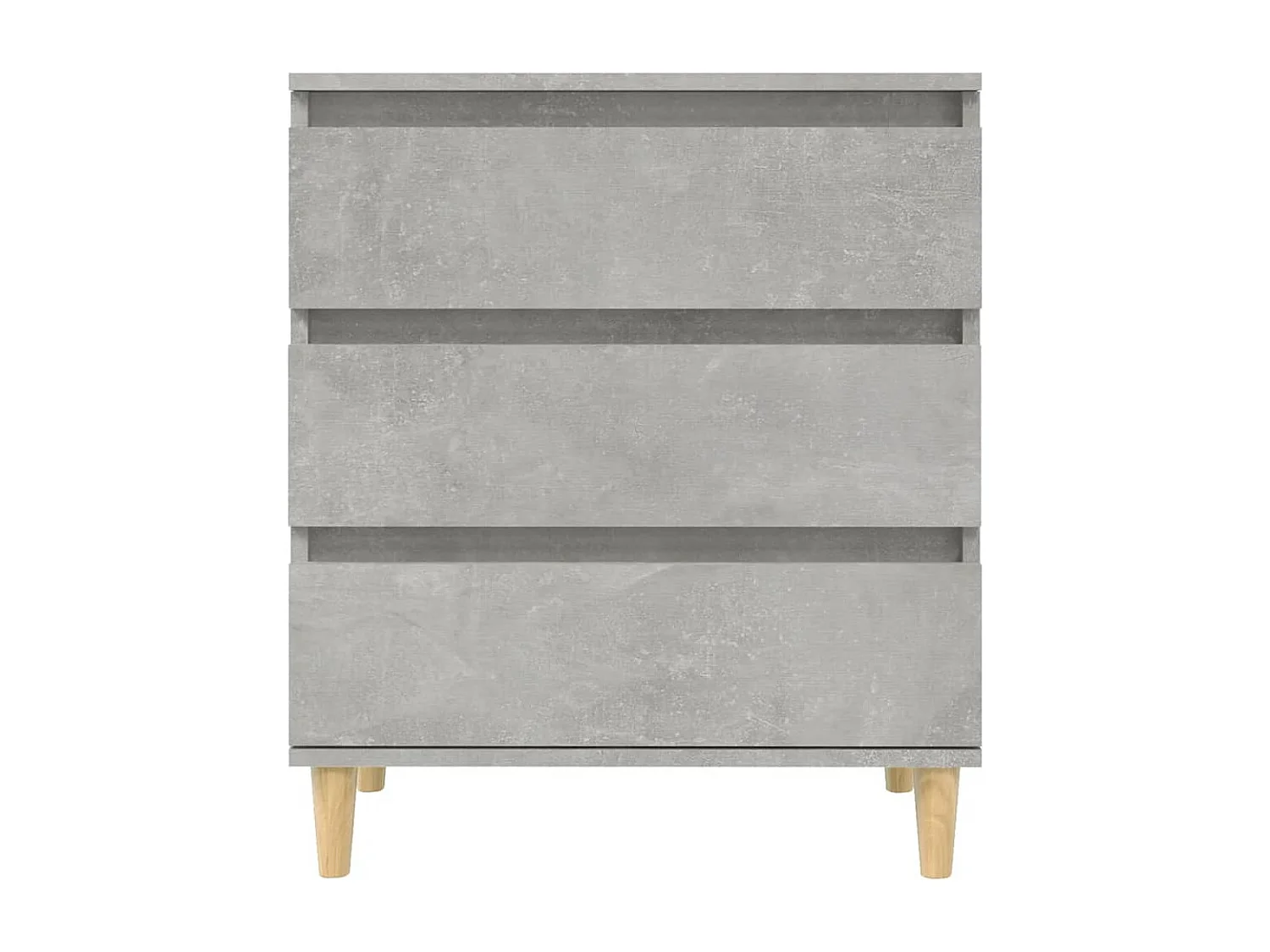 Buffet Gris béton 60x35x70 cm Bois d'ingénierie