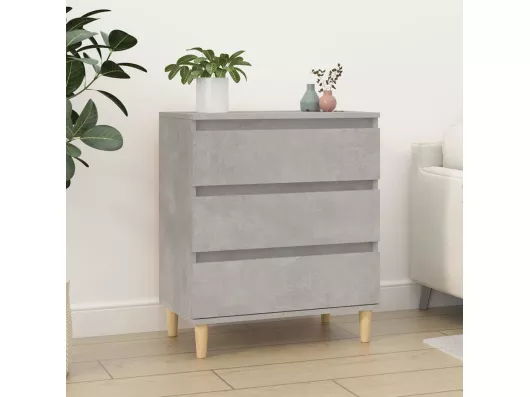 Kauf Unique Sideboard Betongrau 60x35x70 cm Holzwerkstoff