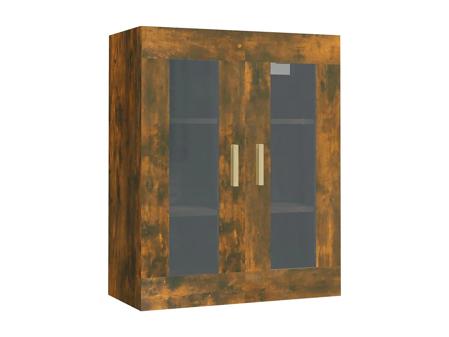 Armario colgante de pared roble ahumado 69,5x34x90 cm