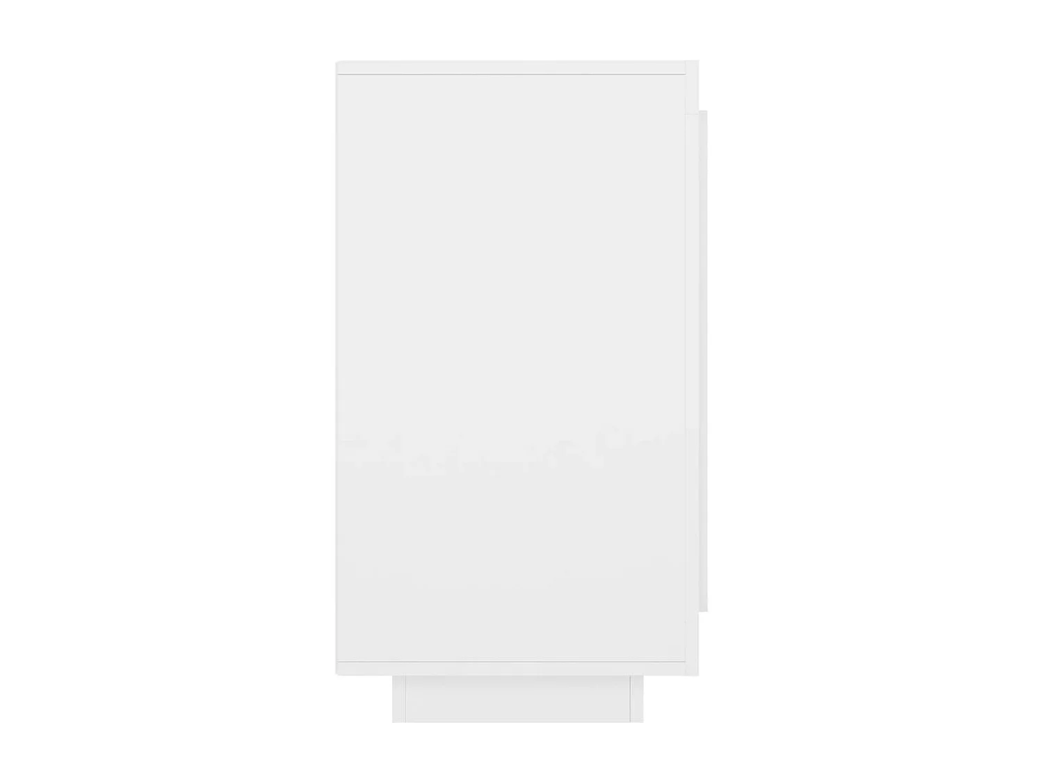 Dressoir 80x40x75 cm wit