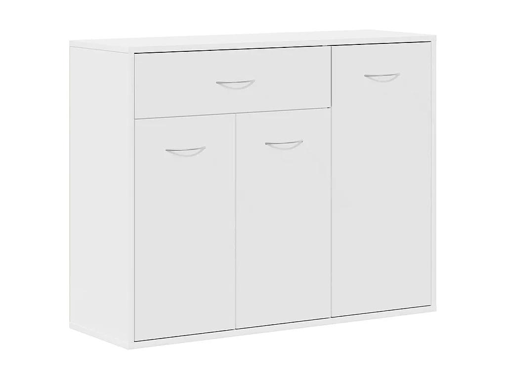 Sideboard Weiß 88x30x70 cm Holzwerkstoff