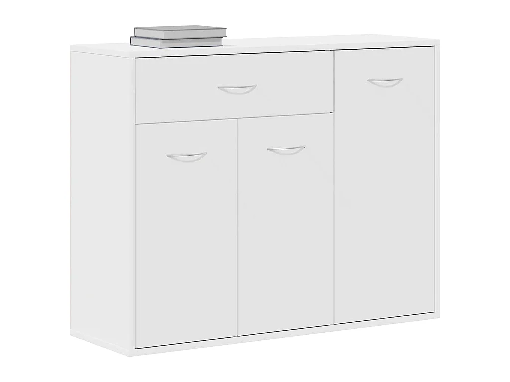 Sideboard Weiß 88x30x70 cm Holzwerkstoff