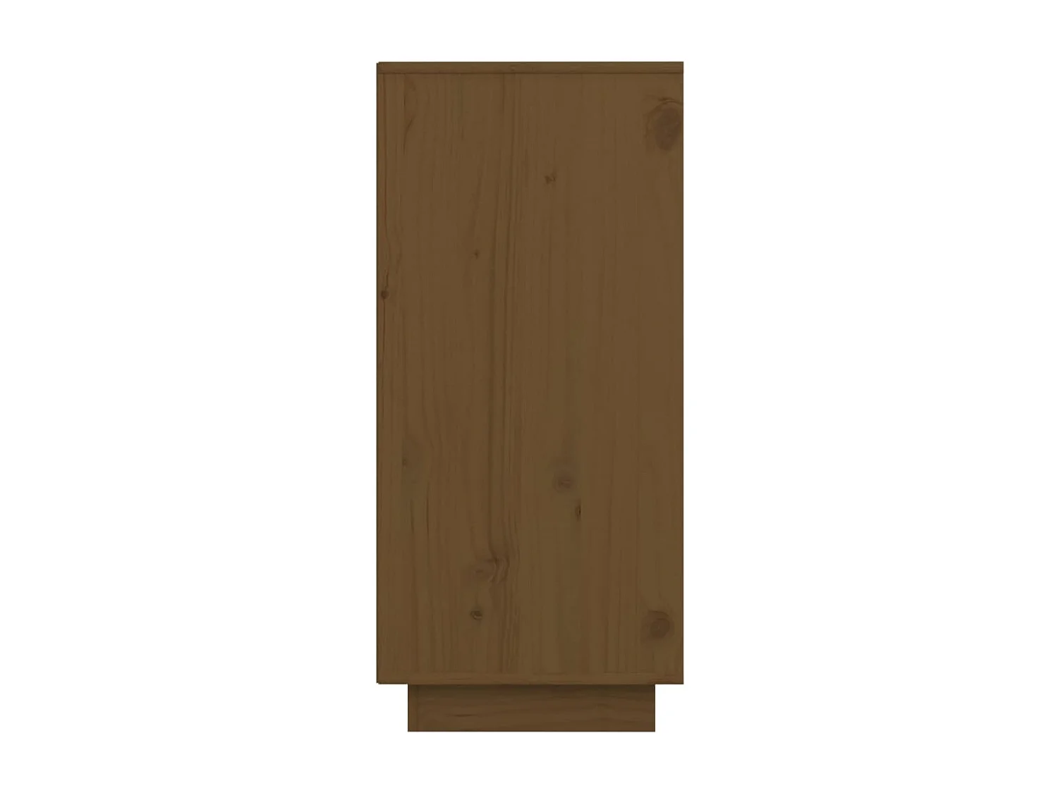 Dressoir 60x34x75 cm massief grenenhout honingbruin