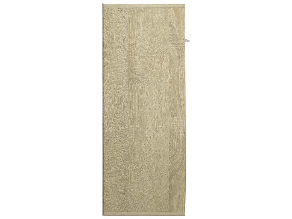 Dressoir 60x30x75 cm bewerkt hout sonoma eikenkleurig