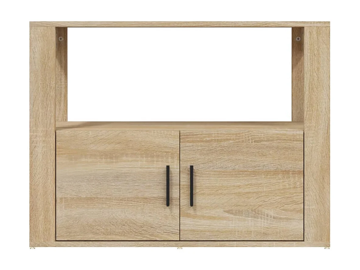 Buffet Chêne sonoma 80x30x60 cm Bois d'ingénierie