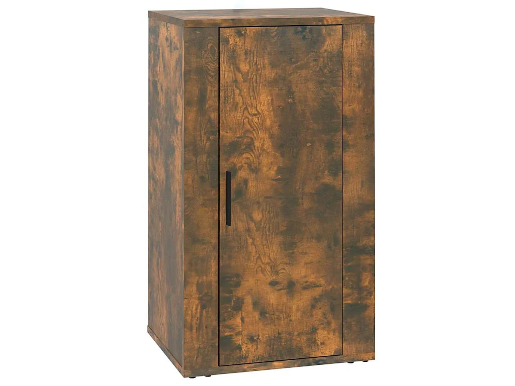 Buffet Chêne fumé 40x33x70 cm Bois d'ingénierie