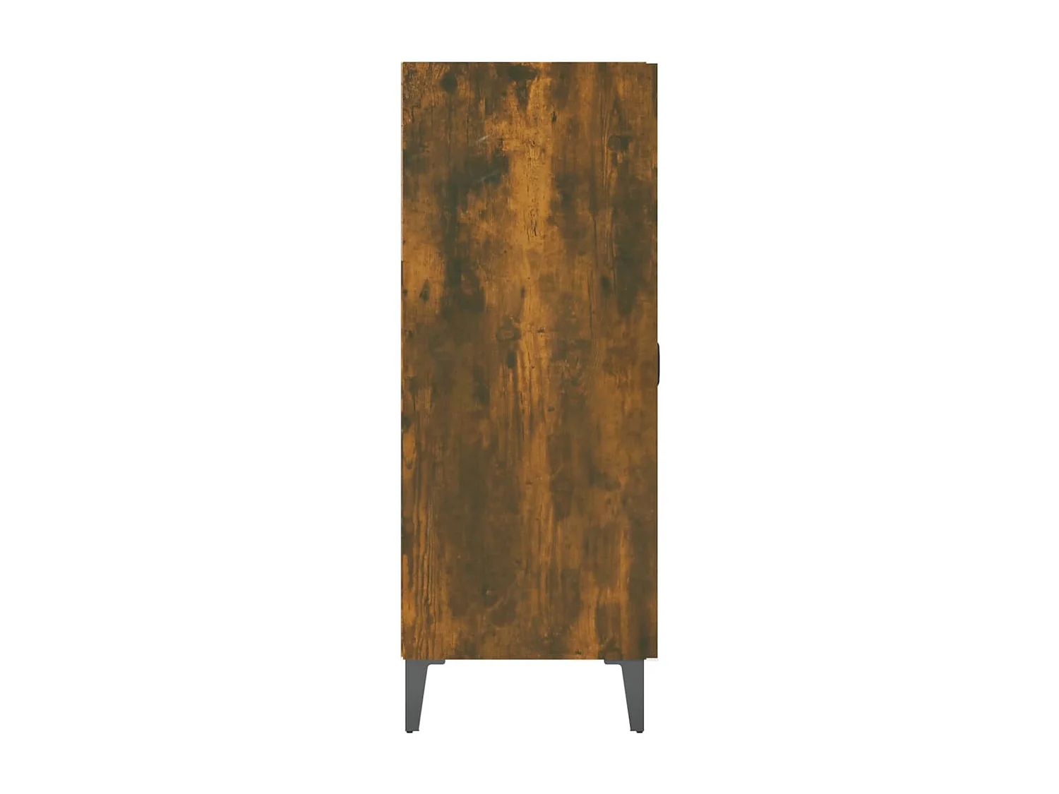 Buffet chêne fumé 69,5x34x90 cm bois d'ingénierie
