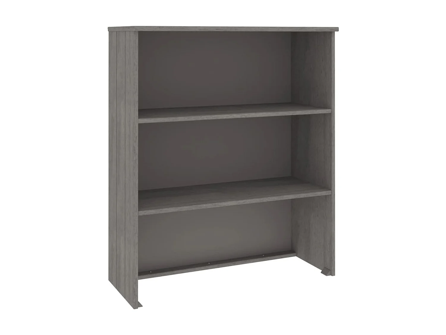 Dessus de buffet HAMAR Gris clair 85x35x100 cm Bois de pin