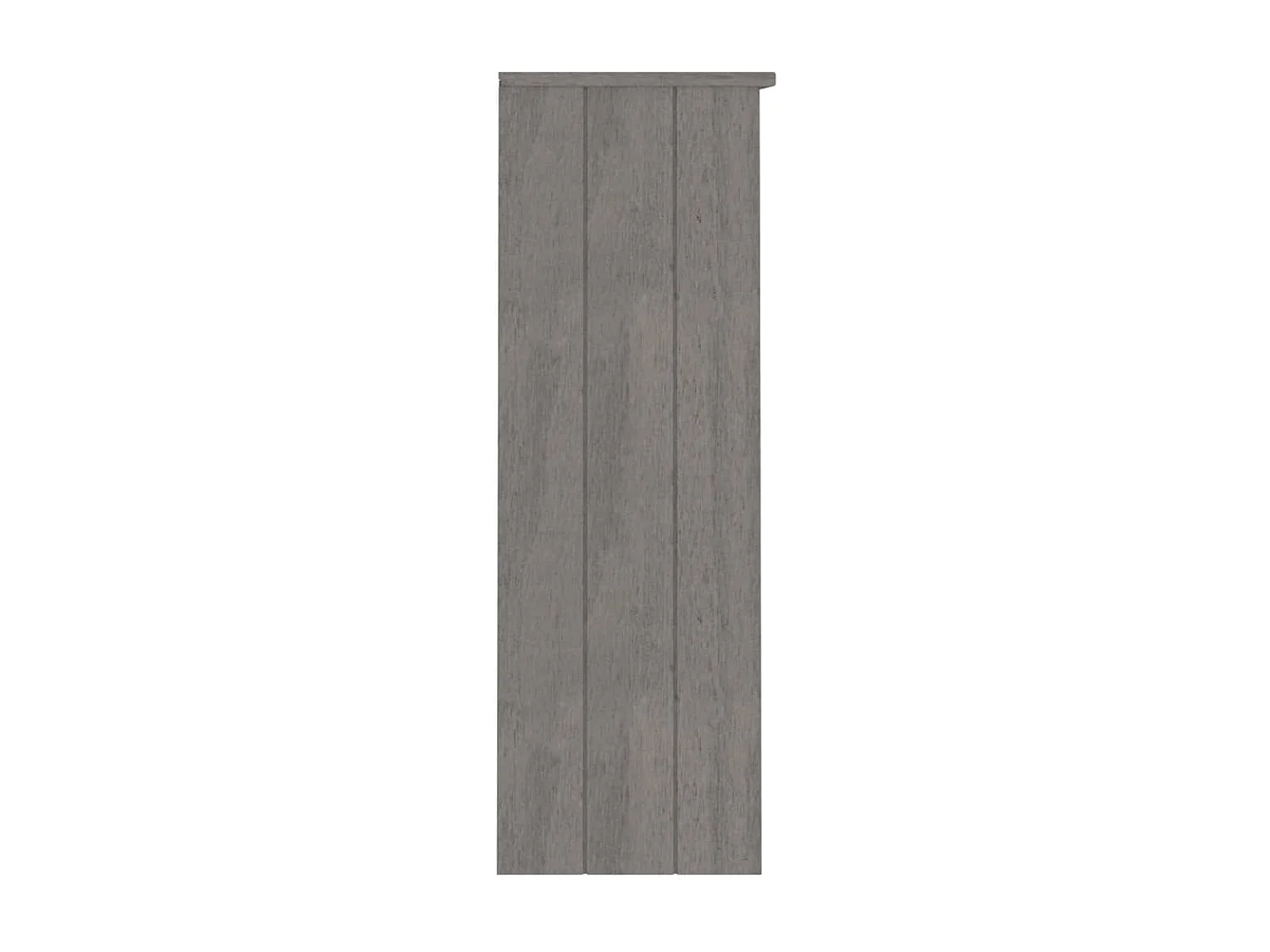 Dessus de buffet HAMAR Gris clair 85x35x100 cm Bois de pin
