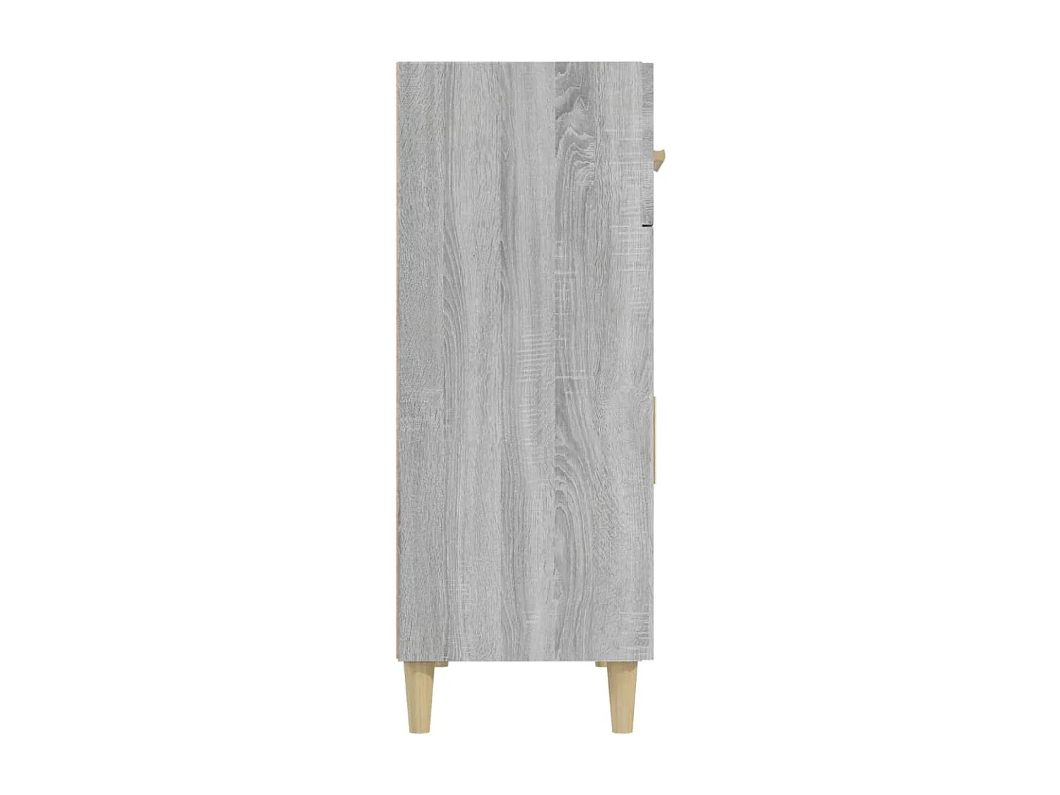 Buffet Sonoma gris 69,5x34x89 cm Bois d'ingénierie