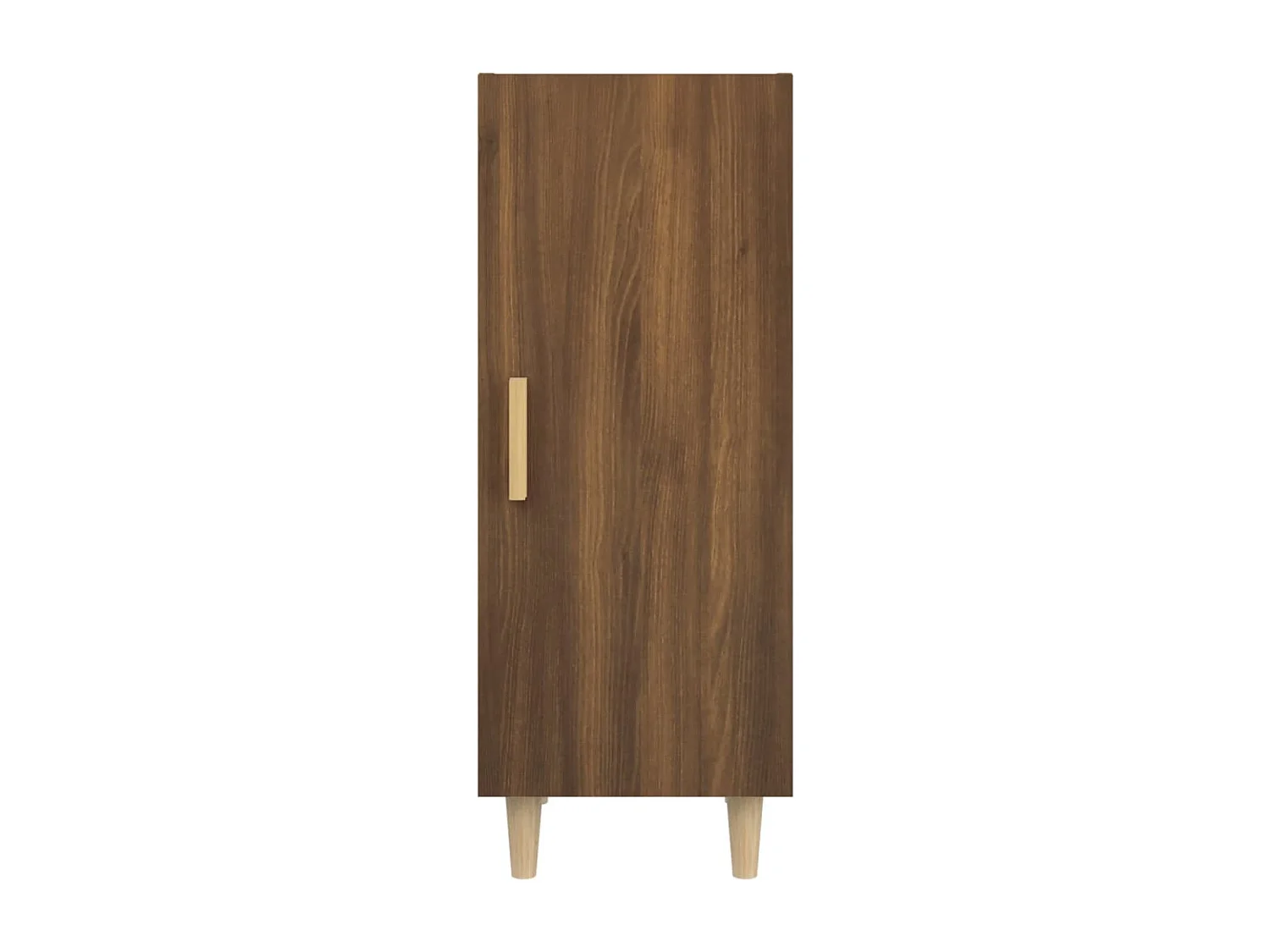 Buffet Chêne marron 34,5x34x90 cm Bois d'ingénierie