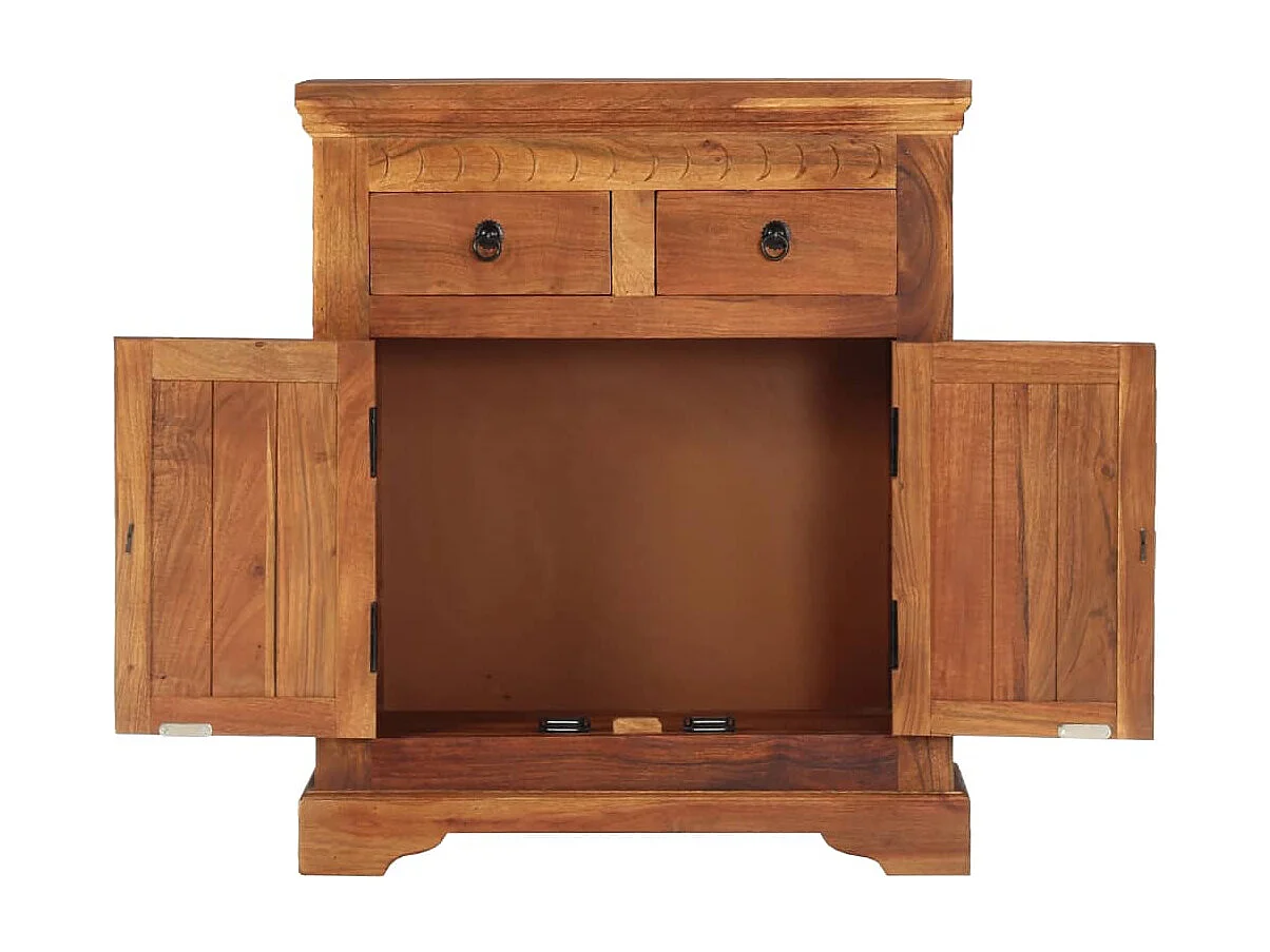 Buffet 63x30x75 cm Bois d'acacia massif