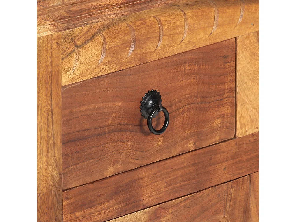 Buffet 63x30x75 cm Bois d'acacia massif