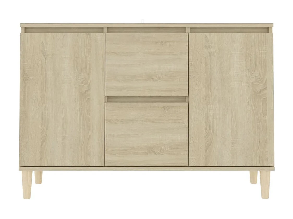 Sideboard Sonoma-Eiche 103,5x35x70 cm Holzwerkstoff