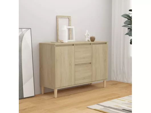 Kauf Unique Sideboard Sonoma-Eiche 103,5x35x70 cm Holzwerkstoff