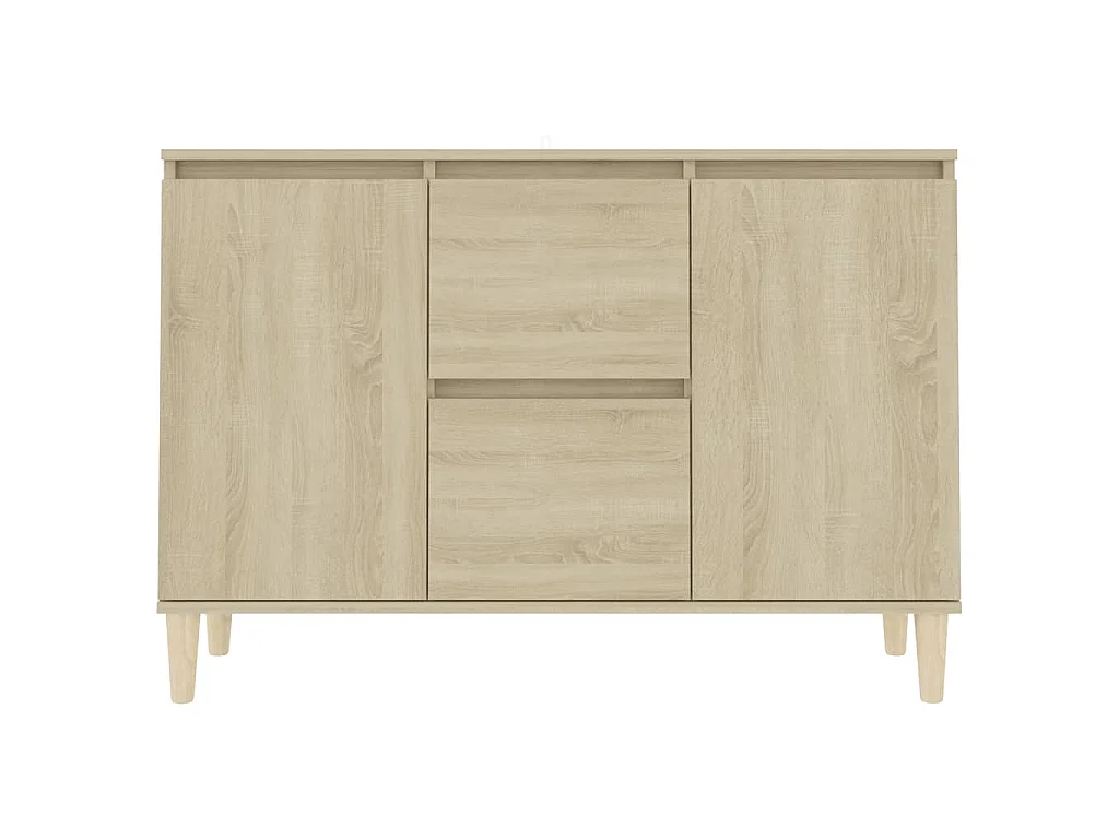 Sideboard Sonoma-Eiche 103,5x35x70 cm Holzwerkstoff