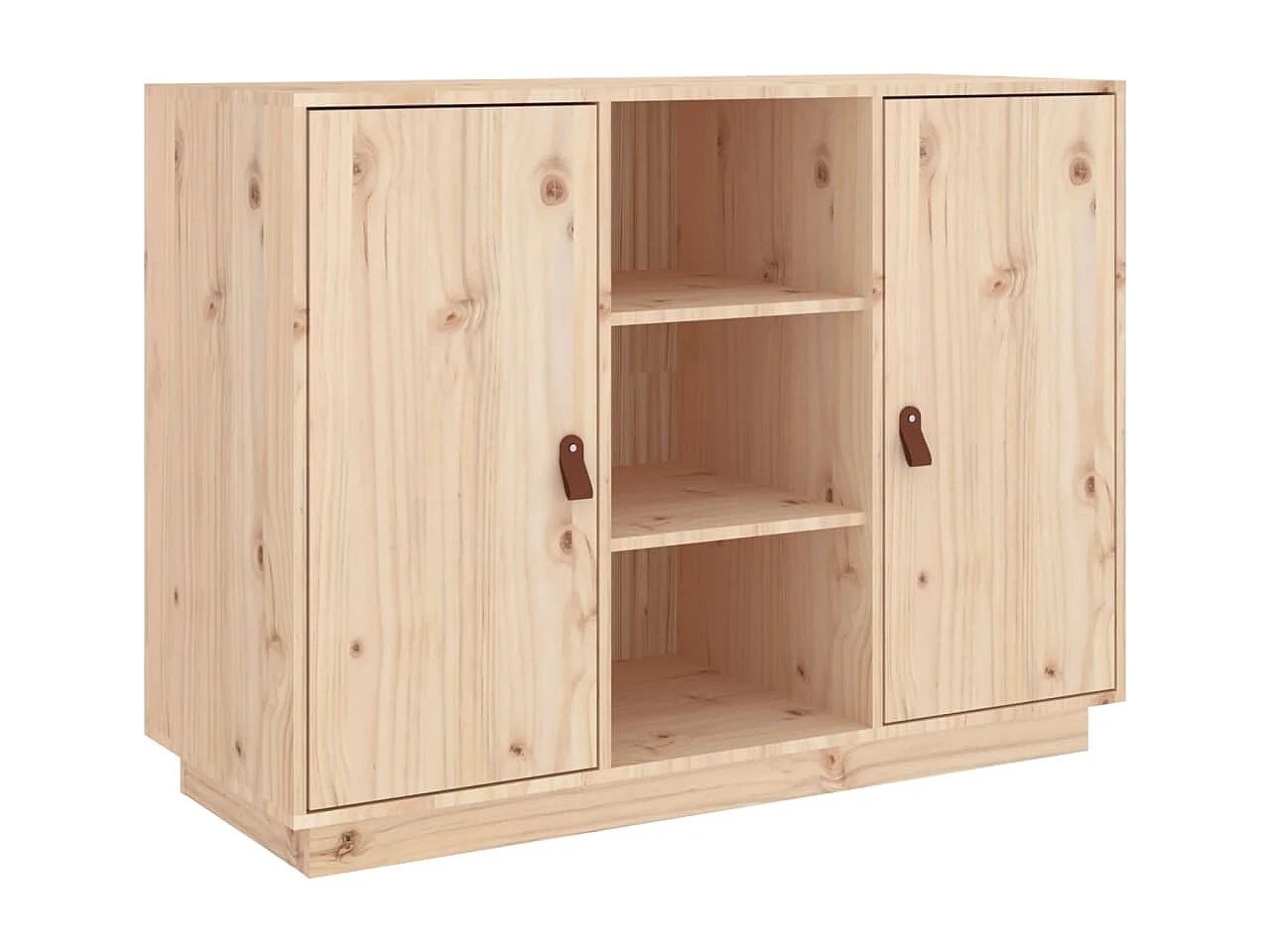 Dressoir 100x40x75 cm massief grenenhout