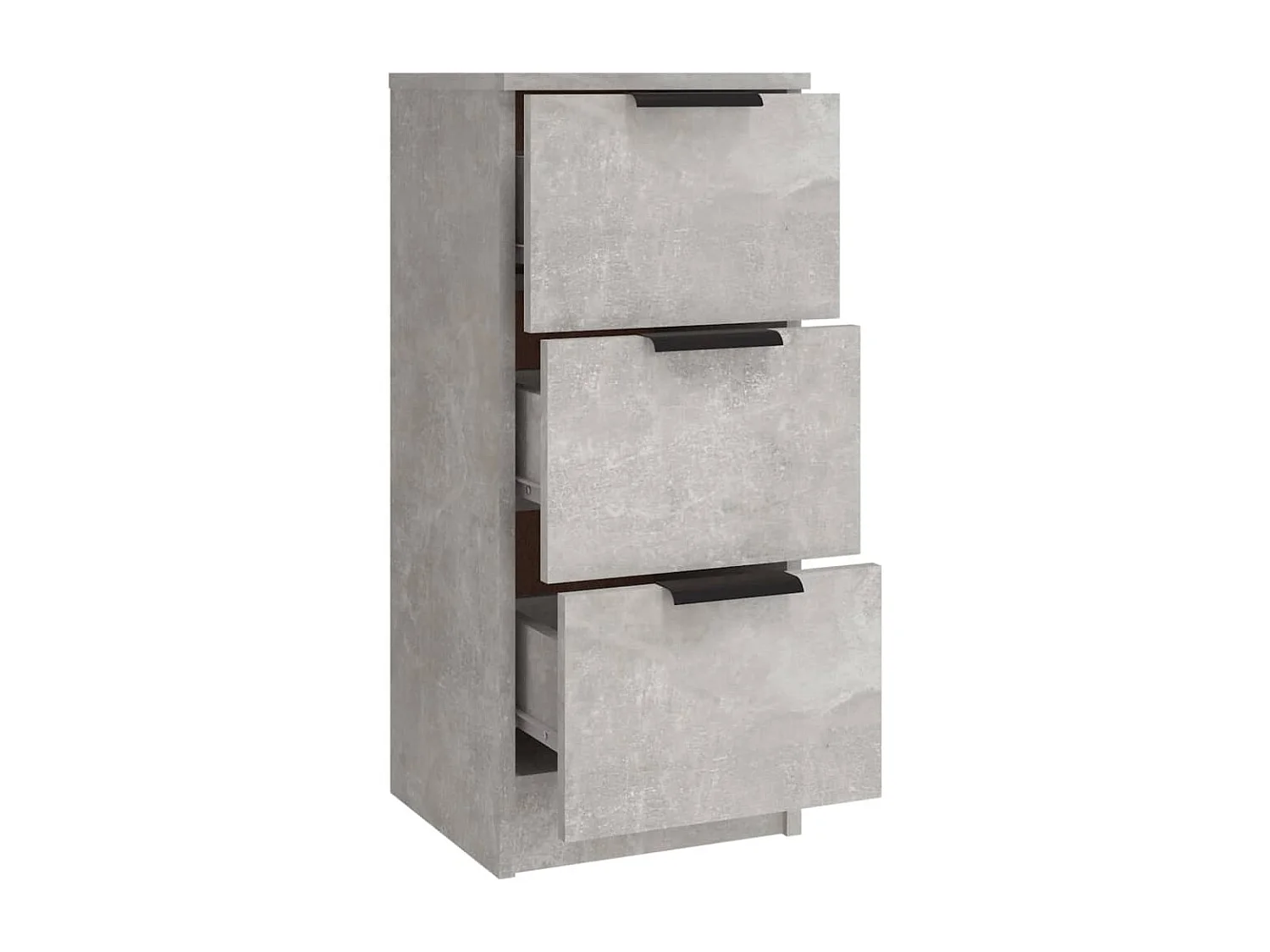 Sideboards 3 Stk. Betongrau Holzwerkstoff
