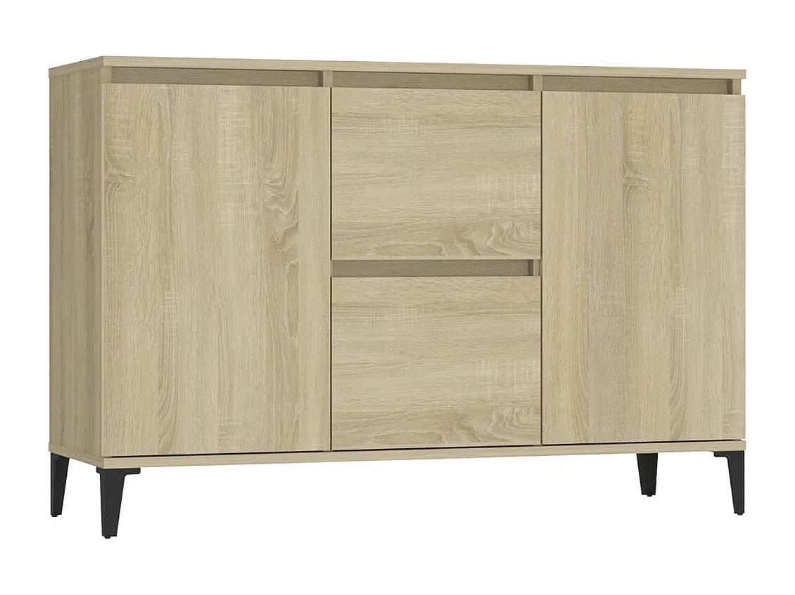 Sideboard Sonoma-Eiche 102x35x70 cm Holzwerkstoff