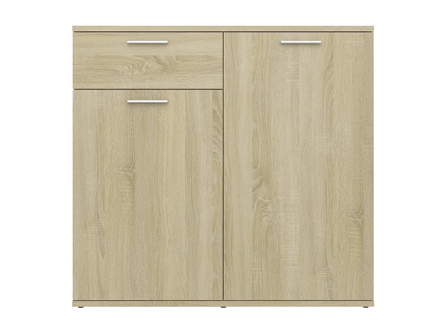 Buffet chêne sonoma 80x36x75 cm bois d'ingénierie