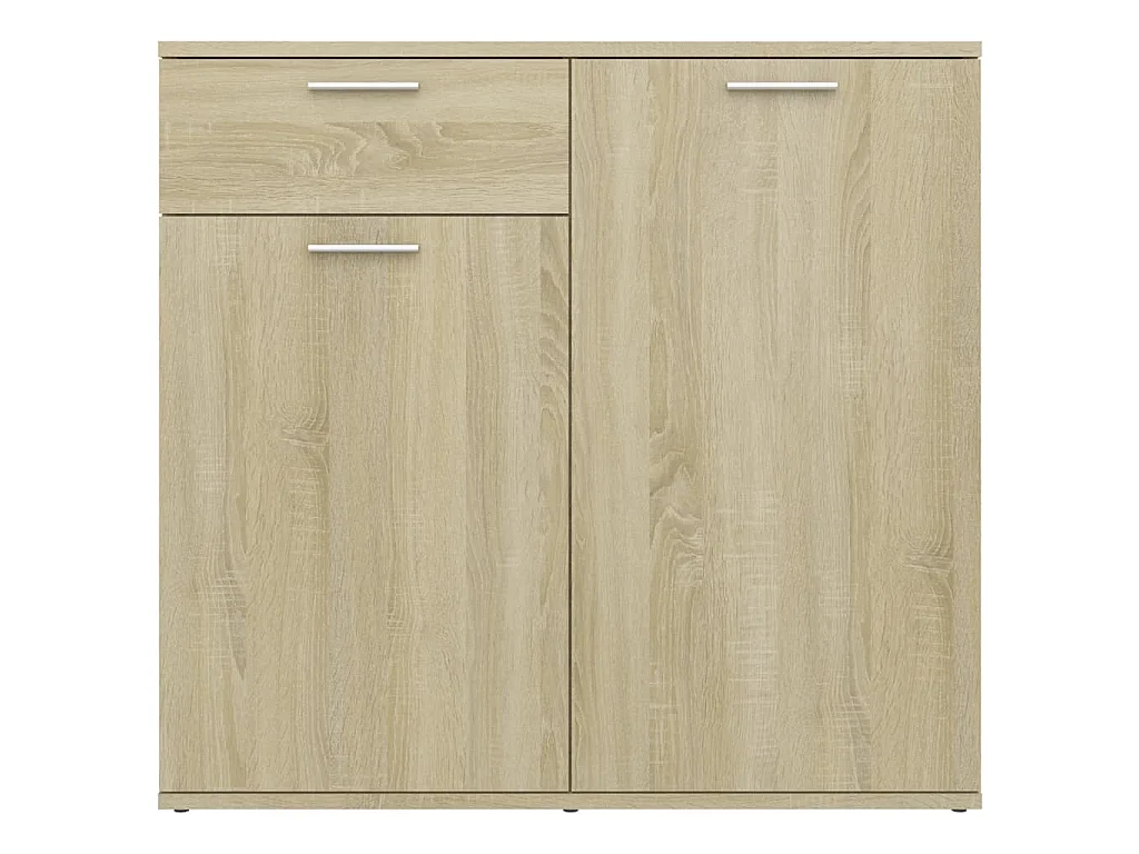 Sideboard Sonoma-Eiche 80x36x75 cm Holzwerkstoff
