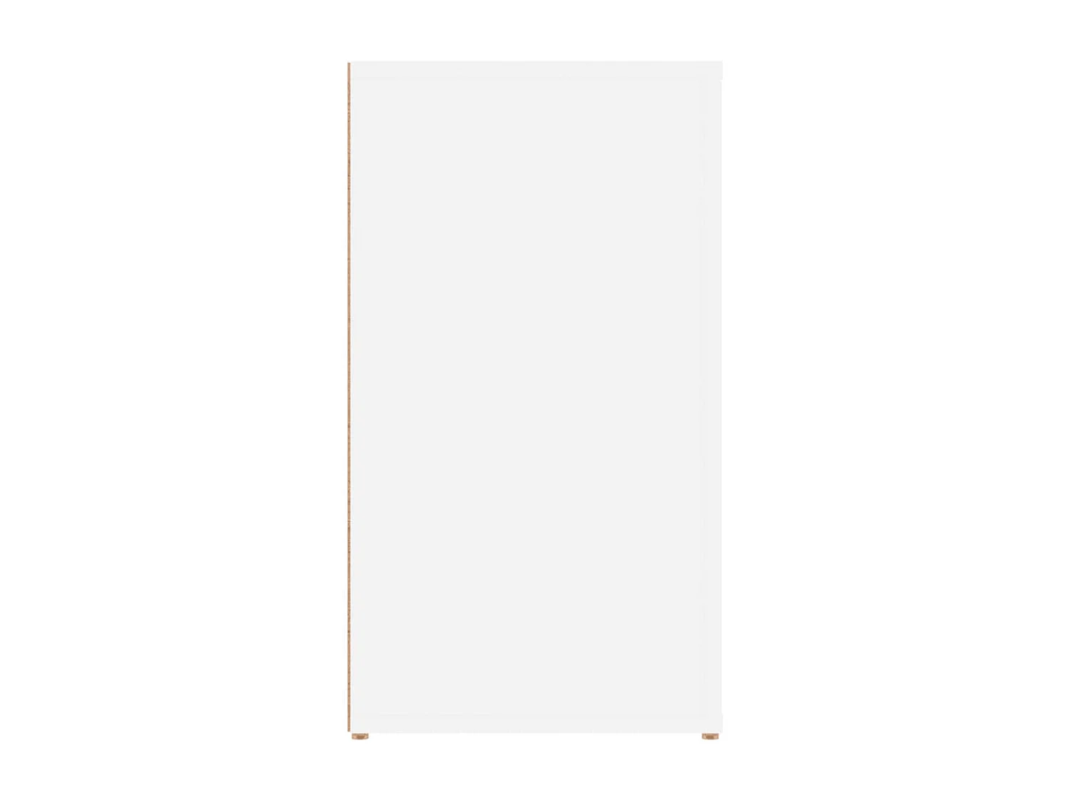 Buffet Blanc 100x33x59,5 cm Bois d'ingénierie