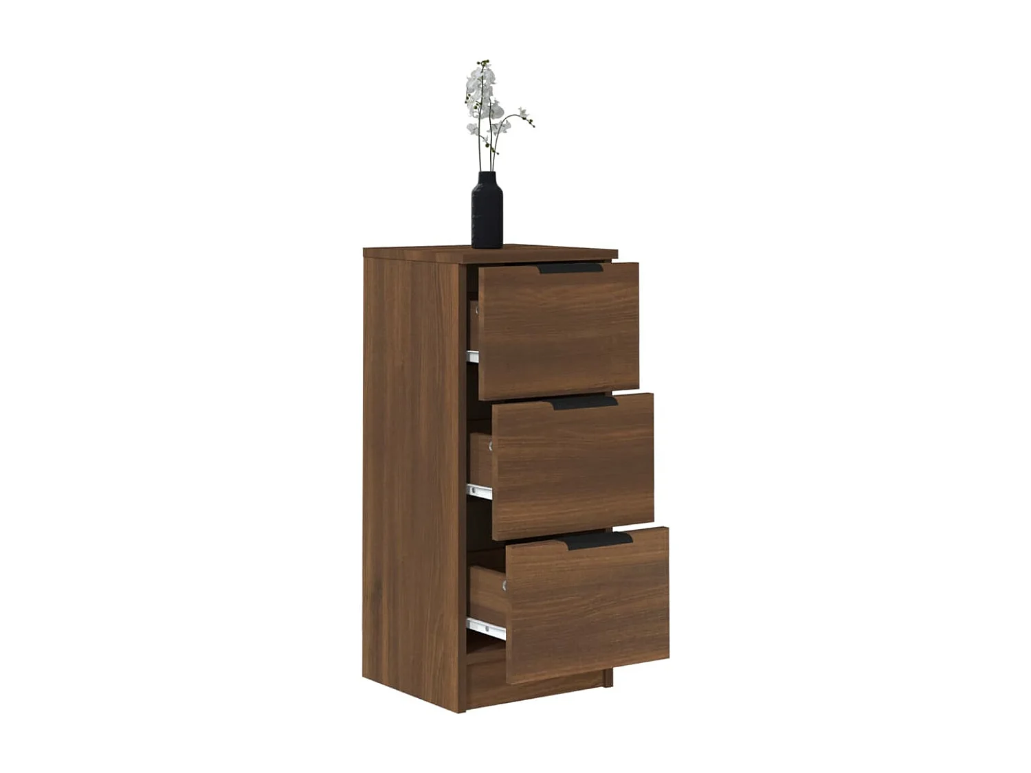 Buffet Chêne marron 30x30x70 cm Bois d'ingénierie