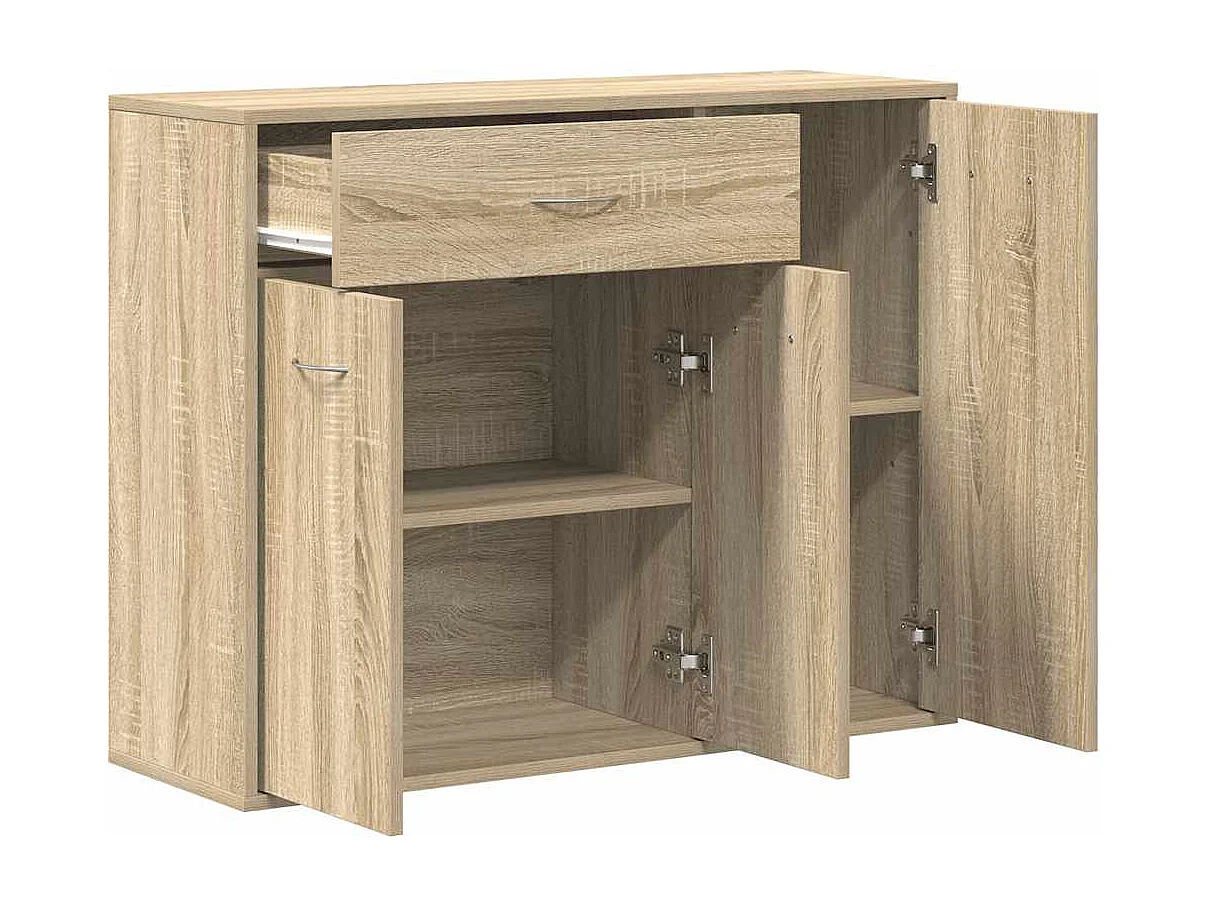 Sideboard Sonoma-Eiche 88x30x70 cm Holzwerkstoff