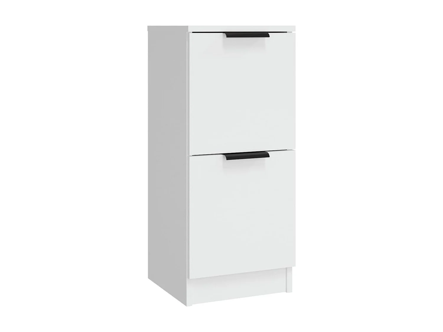 Buffets 3 pcs Blanc Bois d'ingénierie