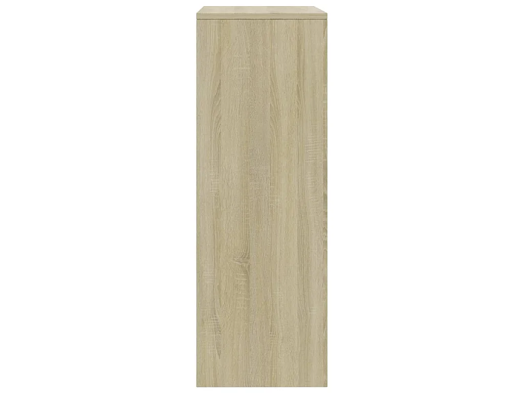 Dressoir met 6 lades 50x34x96 cm bewerkt hout sonoma eikenkleur