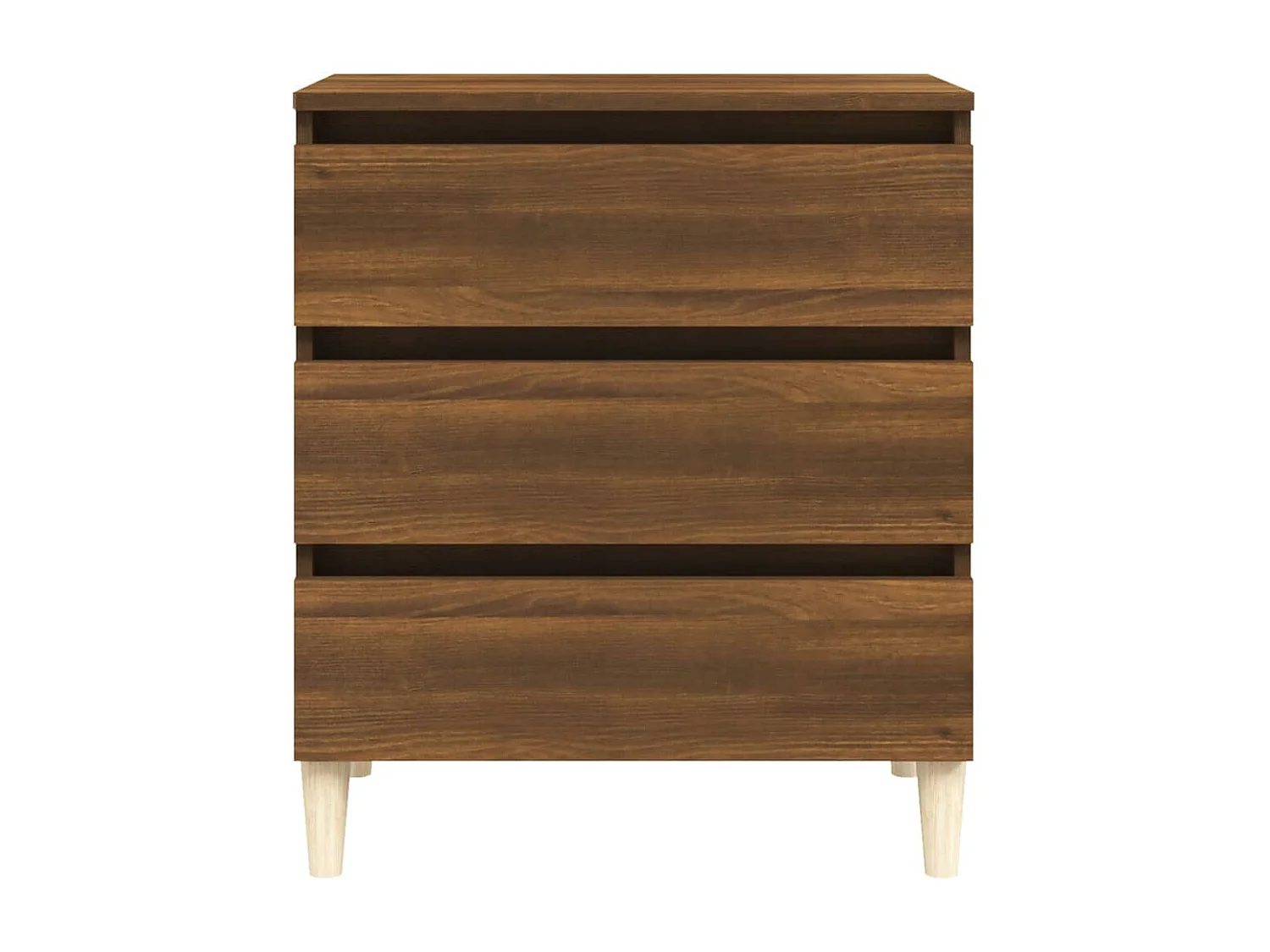 Buffet Chêne marron 60x35x69 cm Bois d'ingénierie
