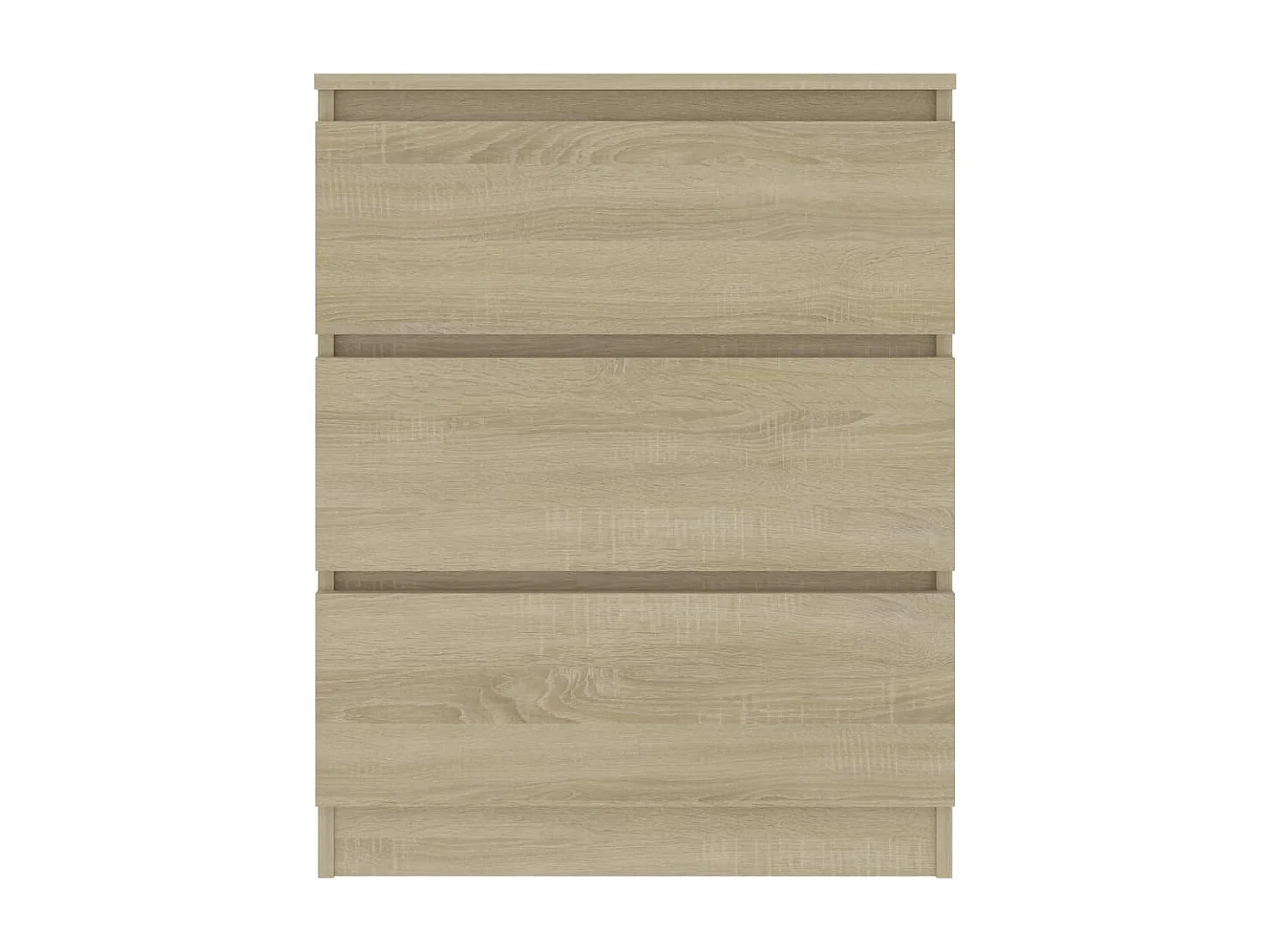 Sideboard Sonoma-Eiche 60x35x76 cm Holzwerkstoff