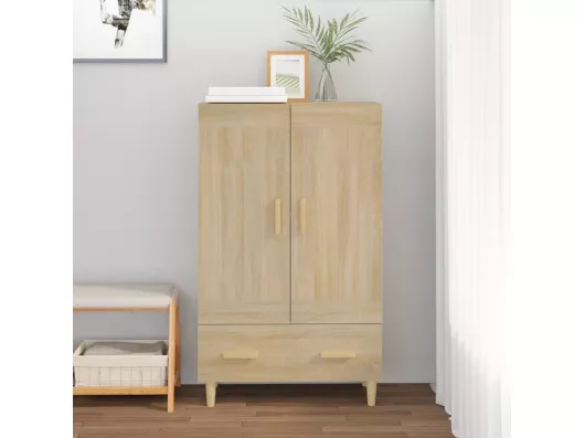 Kauf Unique Highboard Sonoma-Eiche 70x31x115 cm Holzwerkstoff