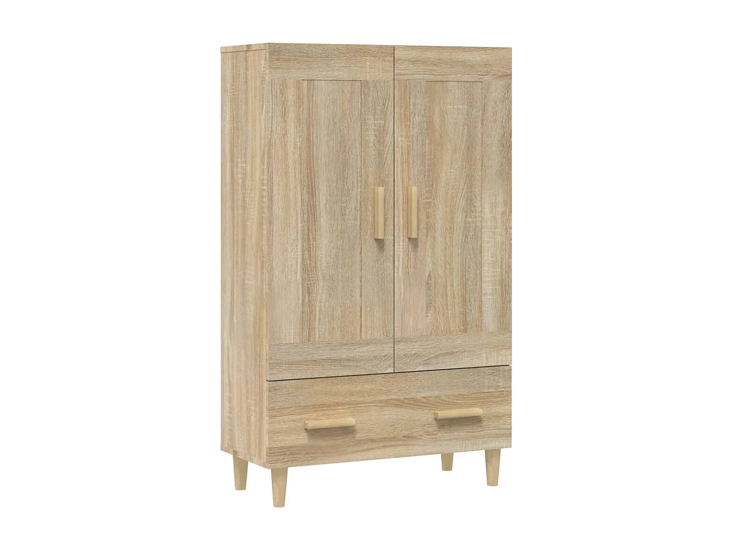 Highboard Sonoma-Eiche 70x31x115 cm Holzwerkstoff