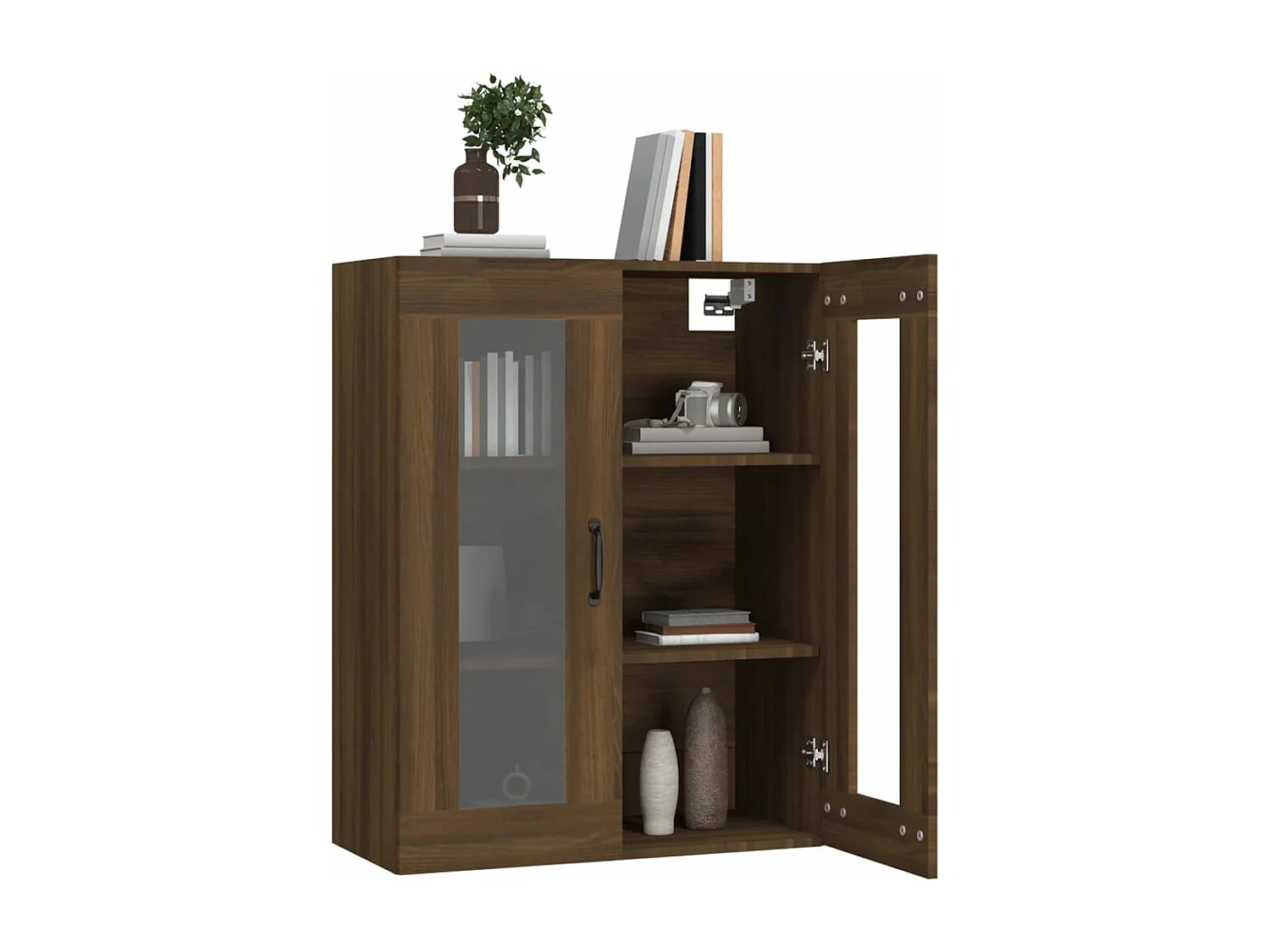 Hängeschrank Braun Eichen-Optik 69,5x34x90 cm