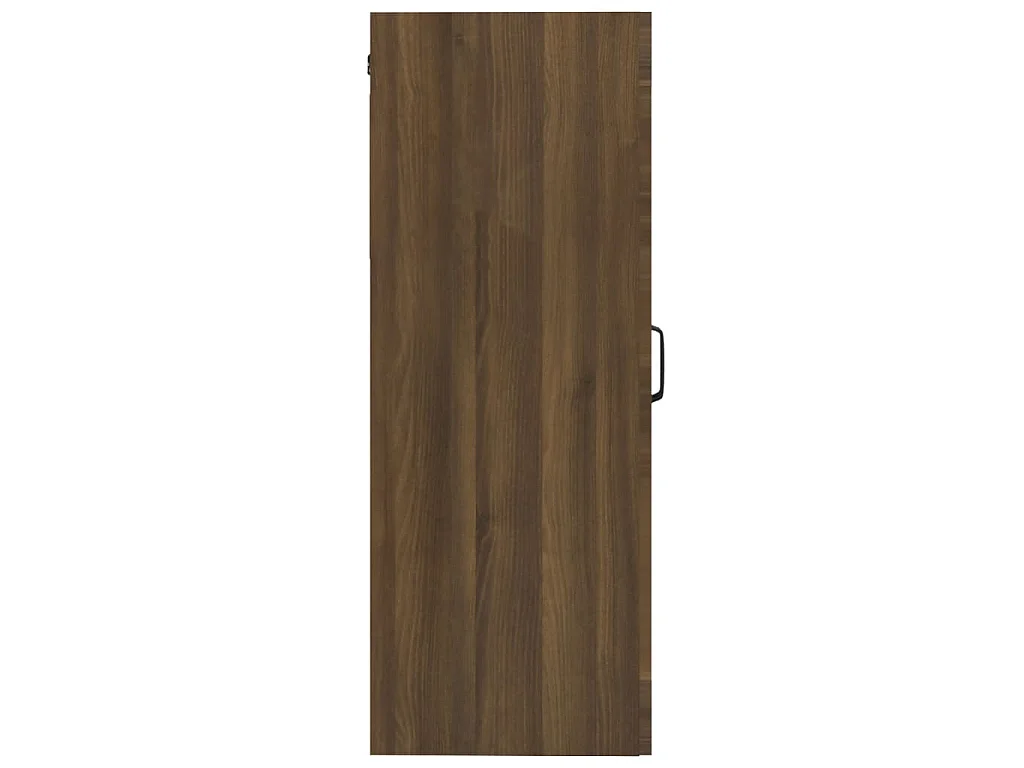 Armadietto Pensile a Parete Rovere Marrone 69,5x34x90 cm