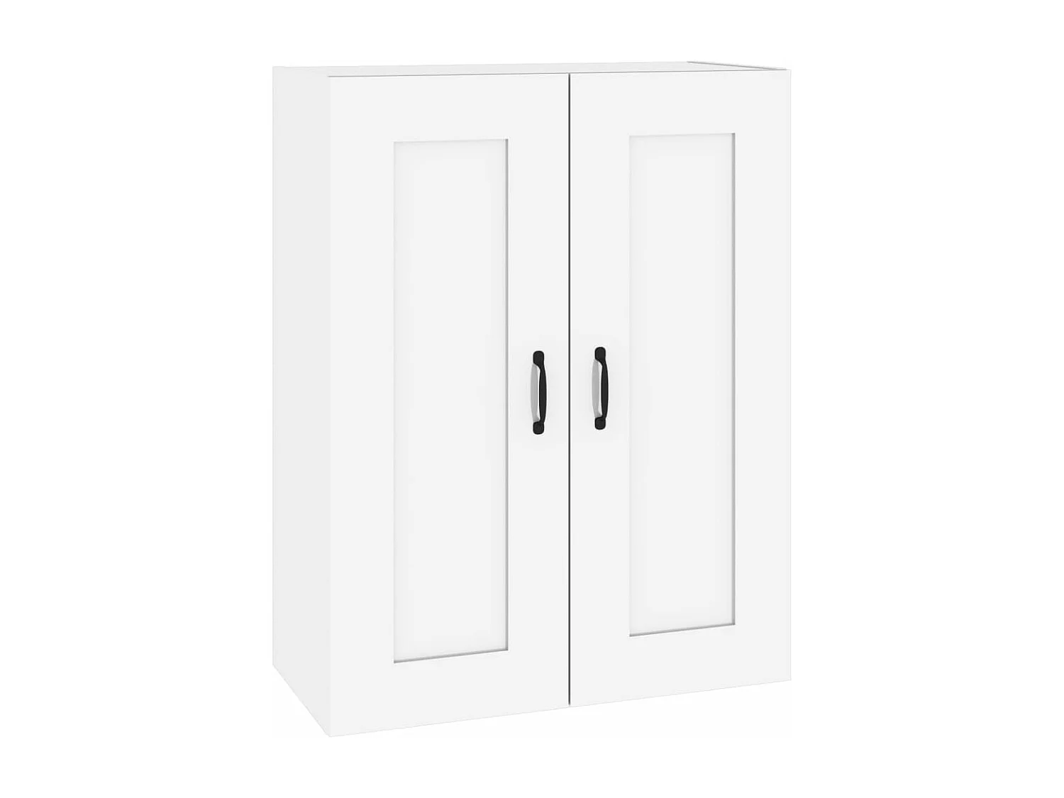 Hängeschrank Hochglanz-Weiß 69,5x32,5x90 cm